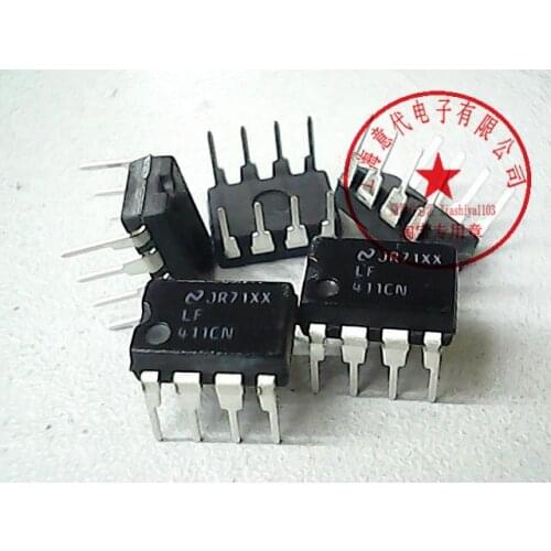5pcs LF411CN DIP-8