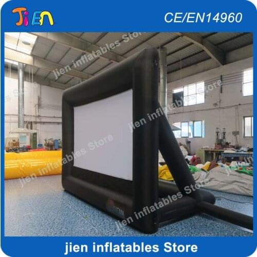 Giant 12m inflatable movie screen outdoor inflatable movie screen large inflatable screen