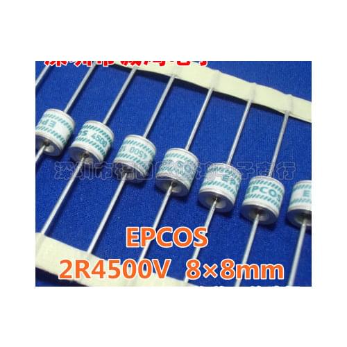 Ceramic gas discharge tube lightning EPCOS A71-H45X 2R4500 4500V 8 * 8