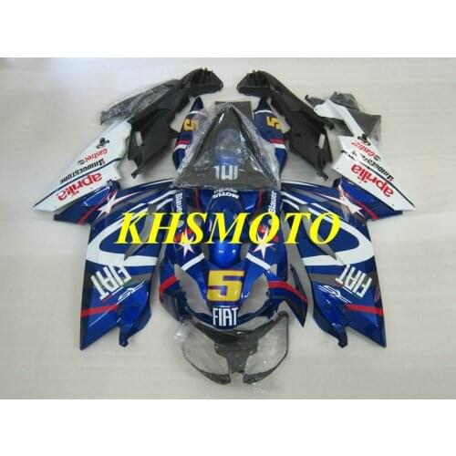Injection Mold Fairing kit for Aprilia RS125 06 07 08 09 10 11 RS 125 2006 2011 ABS Blue white Fairings set+gifts AA10