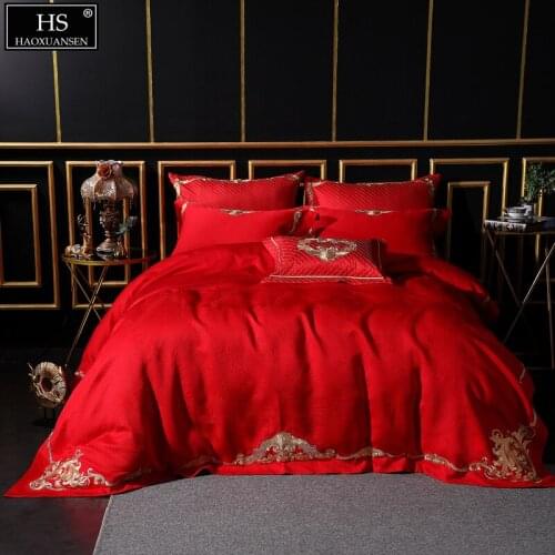 Gold Baroque Delicate Plaid 4/6/9pcs Bedding Sets Jacquard Bed Linens Bedspread Cushion Cover Pillowcase Quilt Cover Bed Sheets