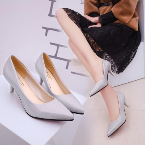Fashion High Heels Women Pumps Pointed Toe Work Pump Stiletto Woman Shoes Weeding Shoes Office Career Elegant Pumps SL-70