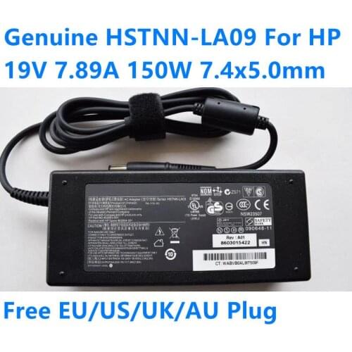 Genuine 19V 7.89A 7.9A 150W PA-1151-03 HSTNN-HA09 LA09 AC Adapter For HP ELITEBOOK 8530P 8530W 8730W ENVY 27 PC Laptop Charger