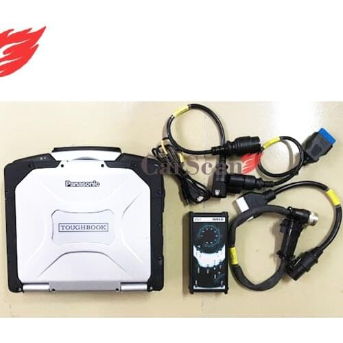 Full set For IVECO ELTRAC EASY ECI diagnostic interface truck diagnostic scanner Iveco Trakker trucks with cf19 laptop