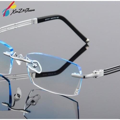 XINZE Men's Glasses With Diopters