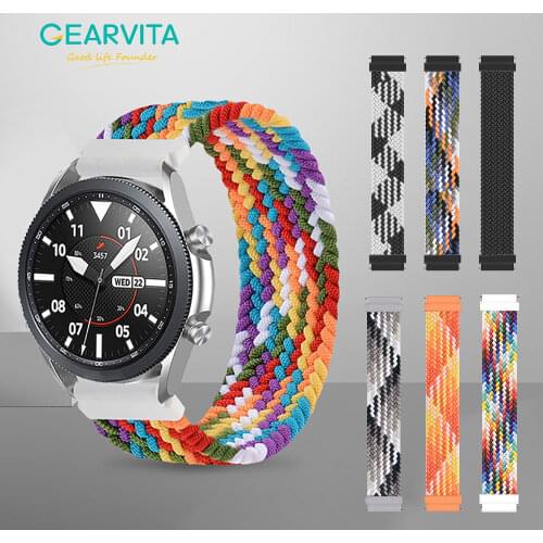 20mm 22MM Watch Band Silicone Watch Straps Watchbands Watch Accessories For Samsung Galaxy Active SmartWatch For Men Women Watch