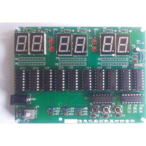6 Bit Electronic Clocks, Pure Digital Clock, Digital Display Clock Production and Debugging, Electronic Competition