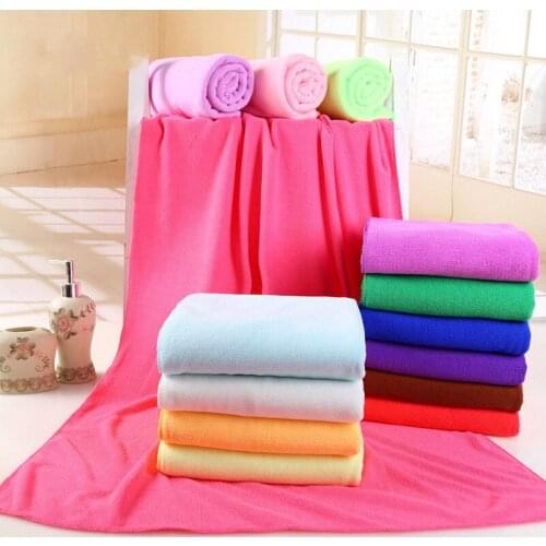 70*140cm Nano superfine fiber baby towel microfiber super soft absorbent fast drying bath cotton the north of face bathroom