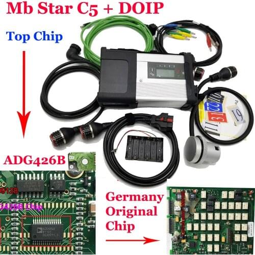 DOIP MB Star C5 Original DE Chip SD Connect C5 software 2021.06 diagnostic tool mb star c5 For Car Truck vediamo/X/DSA/DTS