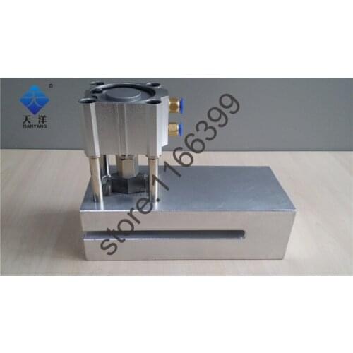 Paper punch rhombus hole punching machine
