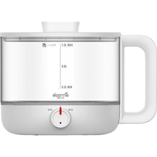 Deerma 220V Electric Hot Pot All-in-one Small Electric Pot Hot Pot Household Noodle Cooker Bedroom Mini Small Electric Cooker