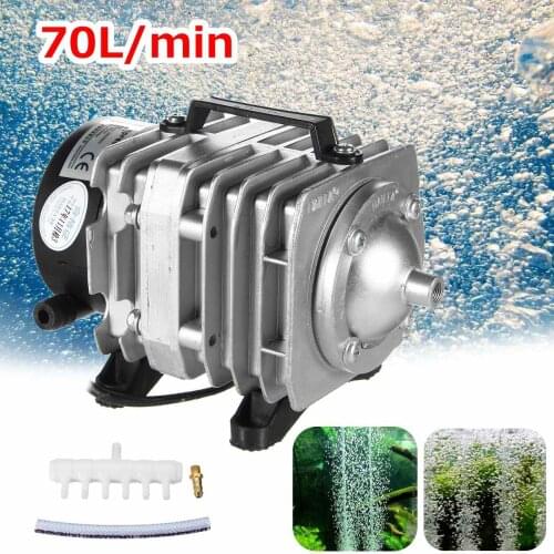 45W 220V ACO-318 Hailea 70L/min Electromagnetic air compressor portable koi fish tank bubble Aquarium air pump pond aerator