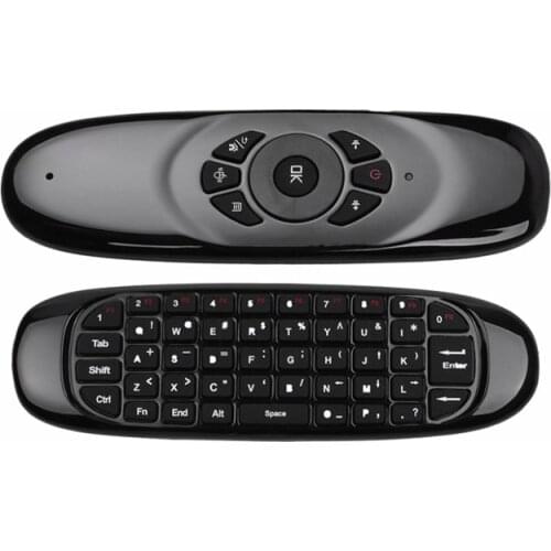 FFYY-2.4G Air Mouse Wireless Keyboard Remote Control for Android TV Box Computer English Version 6 Axes Gyroscope