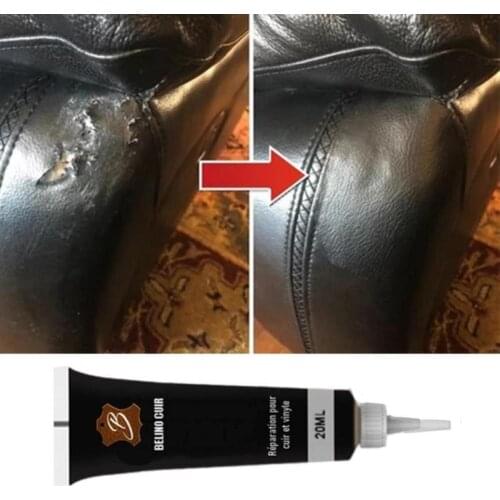 20ml Leather Repair Gel Repair Color Cream Home Car Seat Leather Repair Complementary Refurbishing Cream Paste Leather Cleaner
