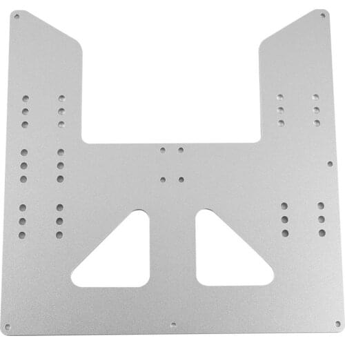 Hot Bed Base Plate Anodized Aluminum Plate for PRUSA I3 for Anet A8 3D Printer Upgrade Suppliers 3D printer accessories