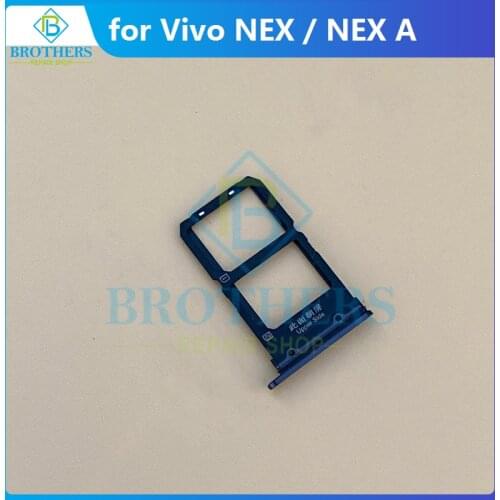 SIM Card Tray for Vivo NEX A SIM Card Slot Holder for Vivo NEX A SD Card Slot Tray Black Phone Replacement Part