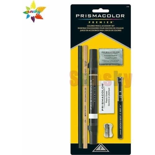 Prismacolor Premier Colored Pencil Accessory Set Sharpener Eraser Pencil Extender Graphite Pencil PC14420 PC1077