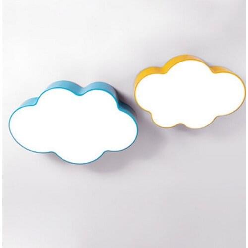 New Lovely Sweety Cloud Creative Ceiling Light For Childrens Room Colorful Lamps Bedroom Home Lighting DHL Free