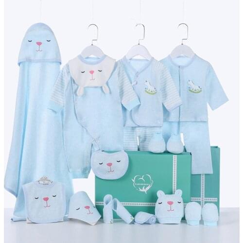 Newborn Baby Clothing Gift Set Underwear Suits 100% Thick Warm Infant ClothingSet 2020 New Arrival Fashion Style