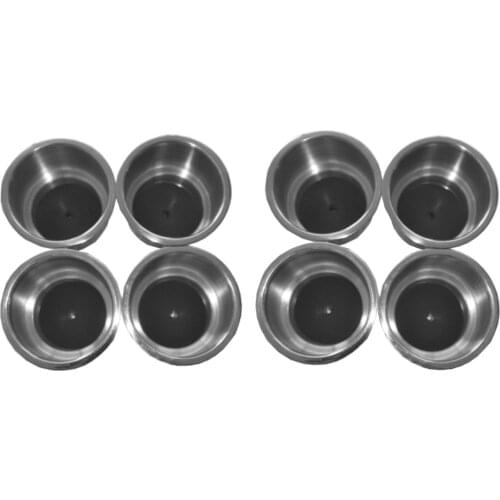 8 Pcs Marine 304 Stainless Steel Mount Cup Holder For Boat Car Truck Camping