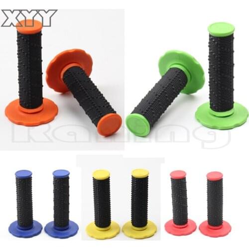 Motocross new Grip Handle MX Grip for Dirt Pit bike Motorcycle Handlebar Grips Double color Hand Grips