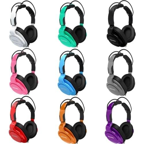 Superlux HD661 professional monitoring headphones musicians guitarist drummer Closed Monitor Headphones Hifi