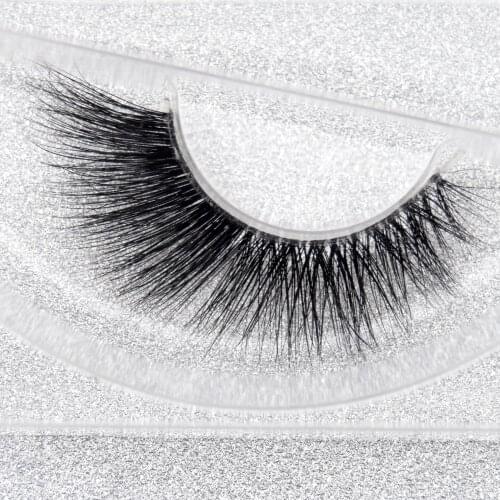 Visofree Lashes 3D Mink Strip Lash Reusable False Eyelashes Dramatic Lashes Lightweight Invisible Band Eye Lashes F210