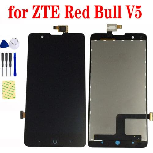 For ZTE Red Bull V5 LCD Screen U9180 V9180 LCD Touch N9180 LCD Display Screen Panel Touch Screen Digitizer Sensor Assembly