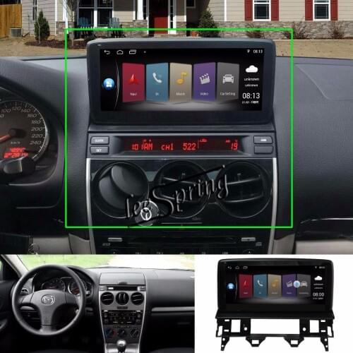 10.25 inch Android 7.1 Car Intelligent System Car Multimedia Player for Mazda 6 with GPS Navigation MP5 Bluetooth Wifi