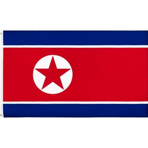 60x90cm/90x150cm PRK North Korea Flag 2x3ft/3x5ft The National Banner