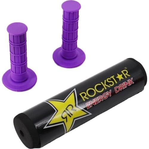 7/8" 22mm Rubber Handlebar Grip Handle Bar Grips For CRF YZF WRF KXF KLX RMZ Pit Dirt Bike Motocross Motorcycle Enduro