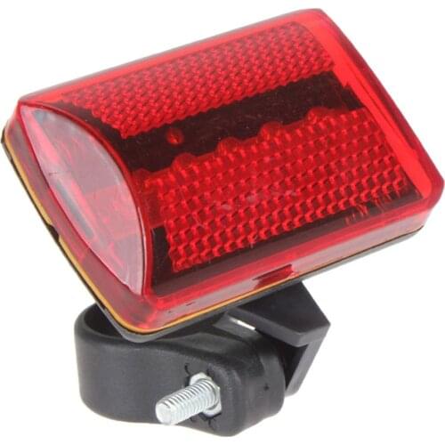 7 Modes 5LED Waterproof Super Bright Battery Powered MTB Bike Light Bicycle Safety Cycling Warning Flashing Light Rear Tail Lamp