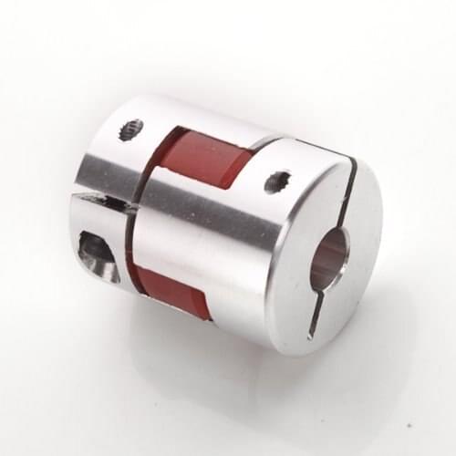 Flexible plum clamp coupler D20 L30 shaft size CNC Jaw shaft coupling 4/5/6/6.35/7/8/10mm 5mm 8mm