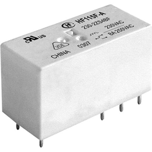 HF115F-A-115-1ZS3A 115VAC 8pin 16A 250VAC relays