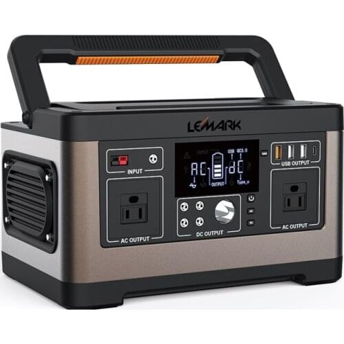 500W Inverter 110V 220V AC Output Solar Power System Generator for Home Outdoor Appliance