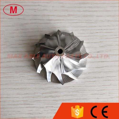 K04 39.30/56.08mm 6+6 blades high performance Turbo Billet/milling/aluminum 2618 compressor wheel for 5309-988-0129/0137/0207