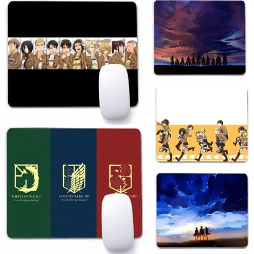 Attack On Titan Mouse Pad Deskpad Gaming Writing Desk Mat Keyboard Mats For Office Home Computer Mousepad