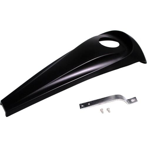 Motorcycle Matte Black Die-cast Smooth Dash Console Cover For Harley Touring Electra Glide Street Glide 2008-2017&Trike Models