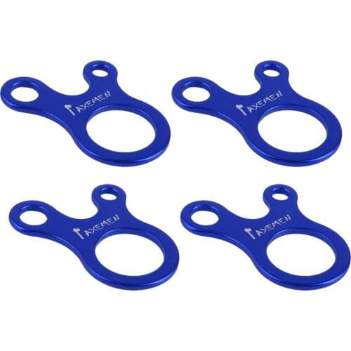 Set 4Pc Camping Awning Tent Cord Guyline Runners Rope Tensioners Fastener 3-hole