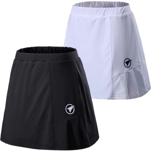New Women Sports Skirt with Shorts for Women Badminton Table Tennis Skorts Breathable Anti Leakage Yoga Fitness exercise Skirts
