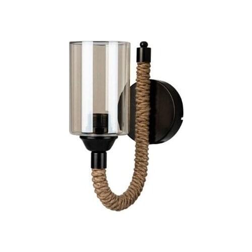 New Modern Lighting Venus Singlet Black Rope Applique-The sconce