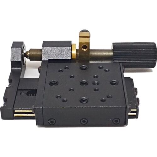 X Axis 13mm Travel Manual Linear Stage,Manual Displacement Platform,Transaltion Stage Precise Optical sliding TablePP110-13-34CL