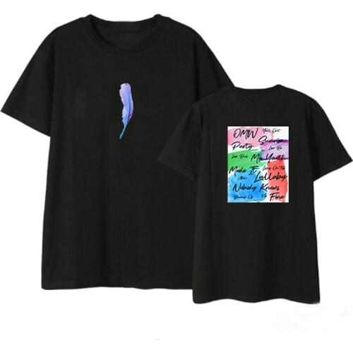 XonyiCos Women's T-shirts With Inscriptions