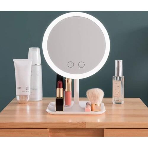 Makeup Mirror With Led Light Dressing Table Mirror Beauty Ring Light Mirror Beauty Tools For Photo Fill Light Small Mirrors