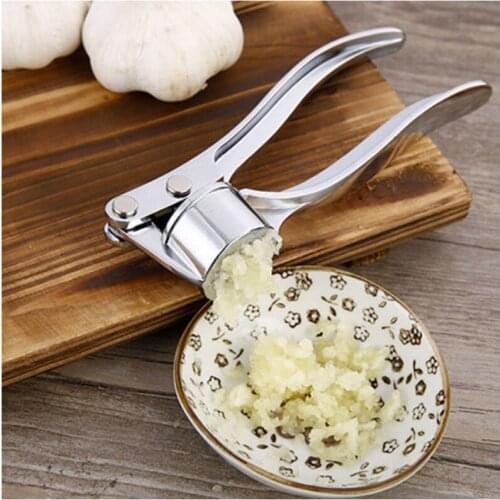 1pcs Garlic Press Crusher Kitchen Cooking Vegetables Ginger Squeezer Masher Handheld Ginger Mincer Tools Kitchen Accessories
