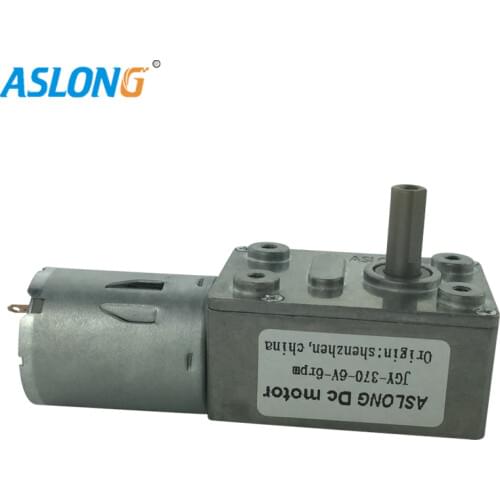 370 worm gear motor 6v 12v 24v 370 dc motor with reduction metal gear case Micro DC Worm Gear Motor Ltype 370 dc motor 4R-16R