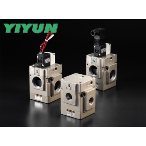 YIYUN Solenoid valve, resistor 3 Port Air Operated Valv VGA342-04 VGA342-06 VGA342-10 VG342 series pneumatic components air tool