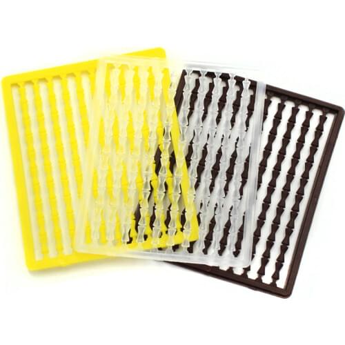 5 Cards=500pcs Carp Fishing Hair Boilies Bait Stopper Fishing Rig Stop Holder Dumbell Stopper Fishing Accessories End Tackle