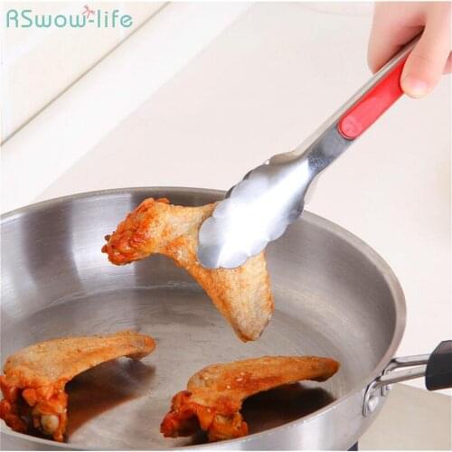 Barbecue Tool Food Clip Anti-scalding Stainless Steel Barbecue Pliers For Kitchen Stuff Rotisserie BBQ Tools
