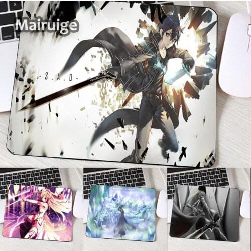 Mairuige Cool Anime mousepad Mini Pc Computer Game Anime cartoon Pattern mouse Mat Pad To Improve Mouse Speed Rubber Table Mat